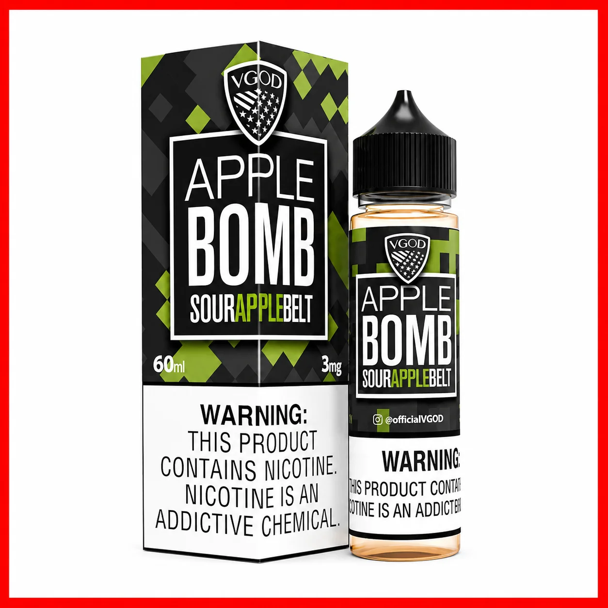 Apple Bomb by VGOD 60ml Vape Juice
