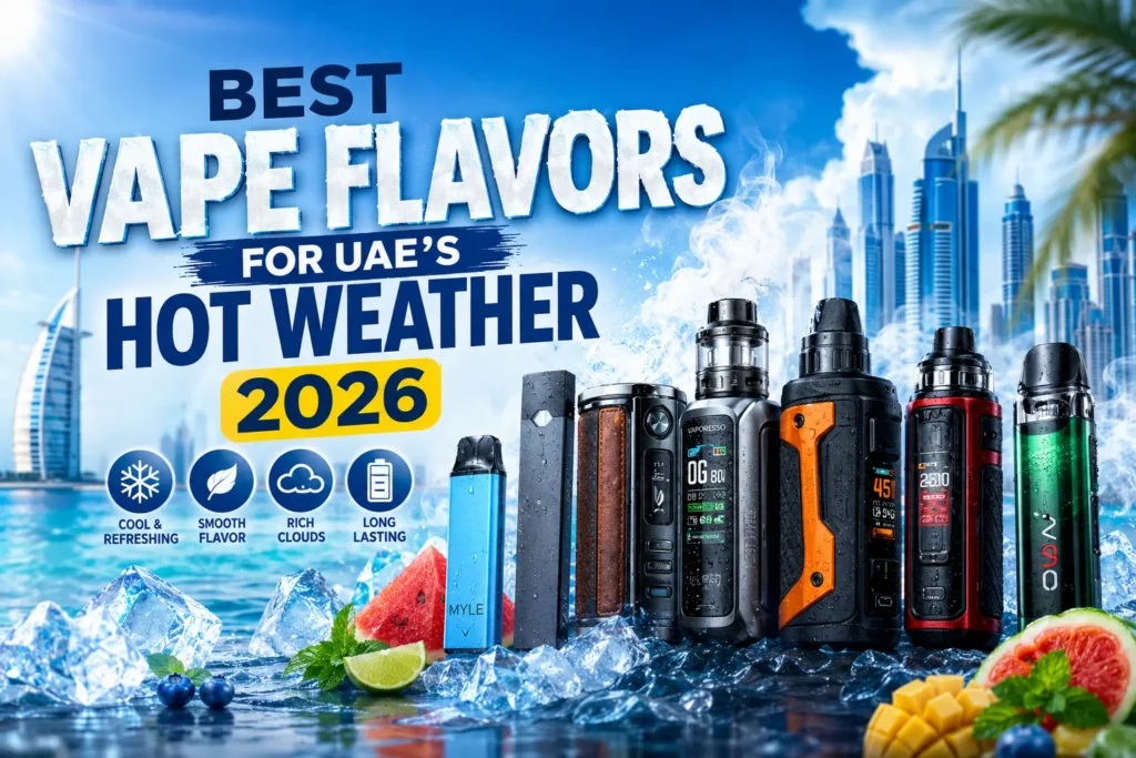 Best Vape Flavors for UAE’s Hot Weather 2026
