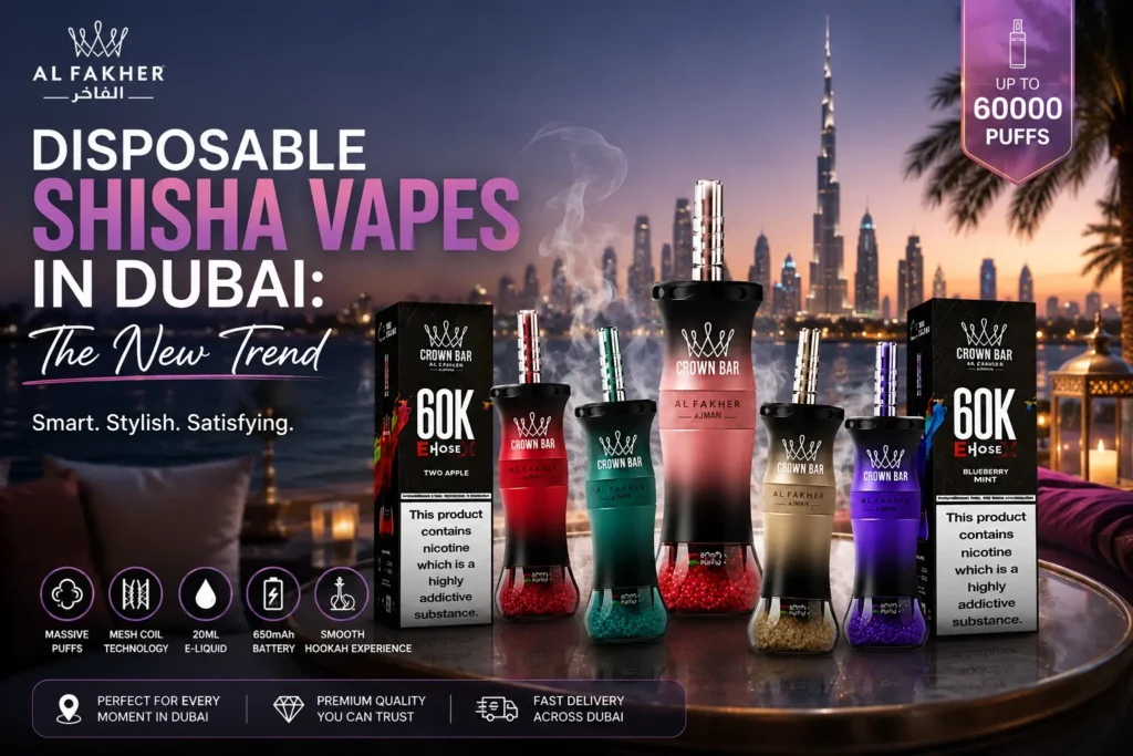 Disposable Shisha Vapes in Dubai The New Trend