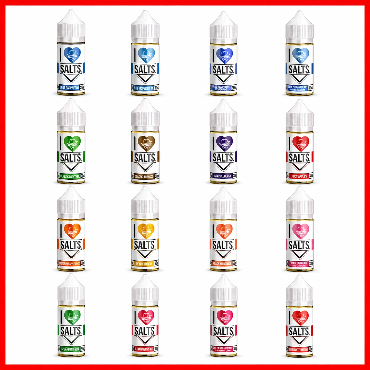 I Love Salts Nicotine Salt 30ml