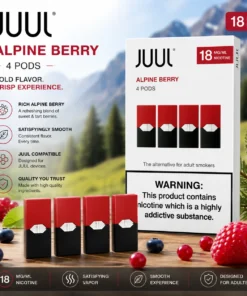 JUUL Alpine Berry Pods – 18mg, Pack of 4, Dubai