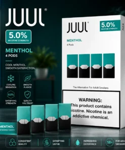 JUUL Classic Menthol Pods 5% Dubai – Fast Vape Delivery