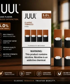 JUUL Classic Tobacco Pods 5% – Fast Vape Delivery