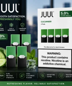 JUUL Cucumber Pods 5% – Fast Vape Delivery Dubai