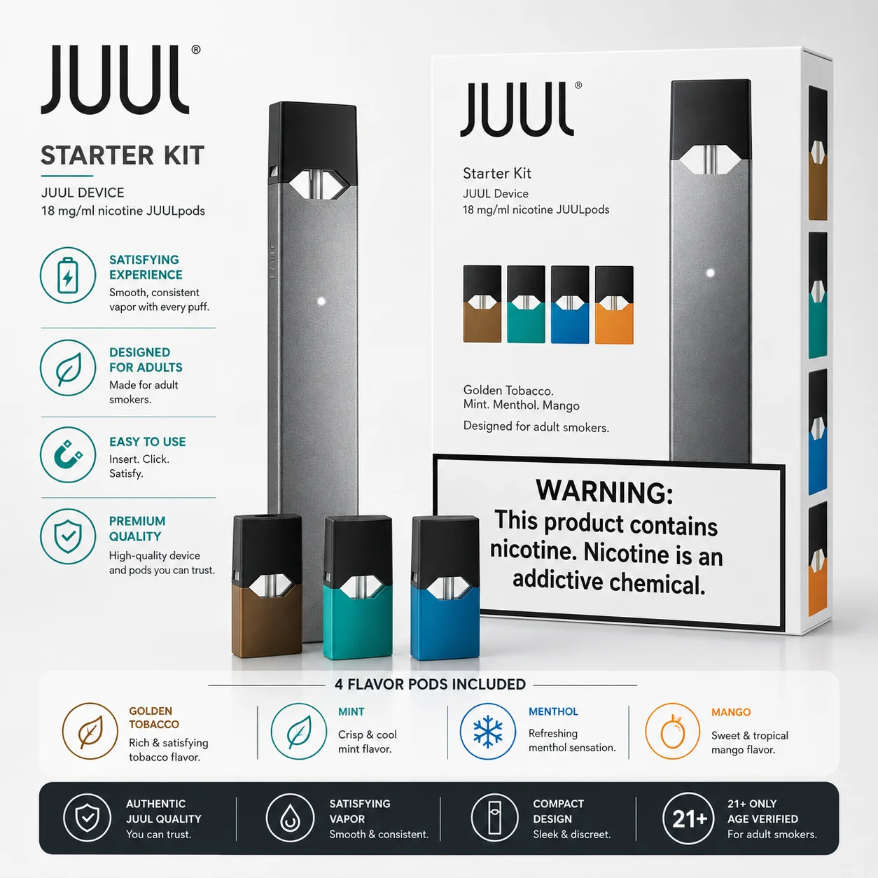 JUUL Starter Kit Dubai