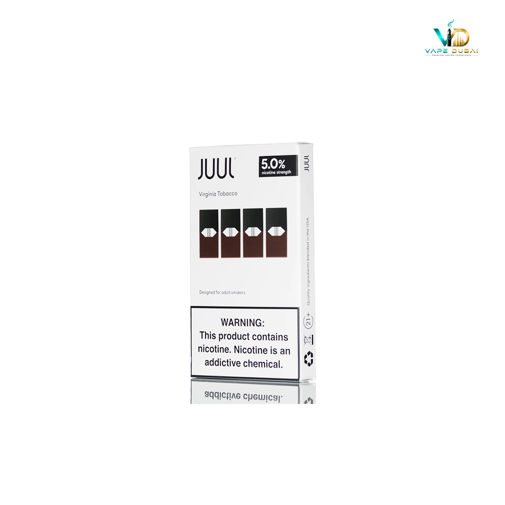 JUUL Virginia Tobacco Pods 5% – Pack of 10, Dubai