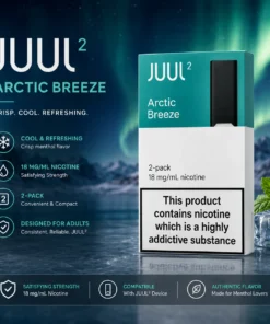 JUUL2 Arctic Breeze Pods 18mg Dubai – Fast Vape Delivery