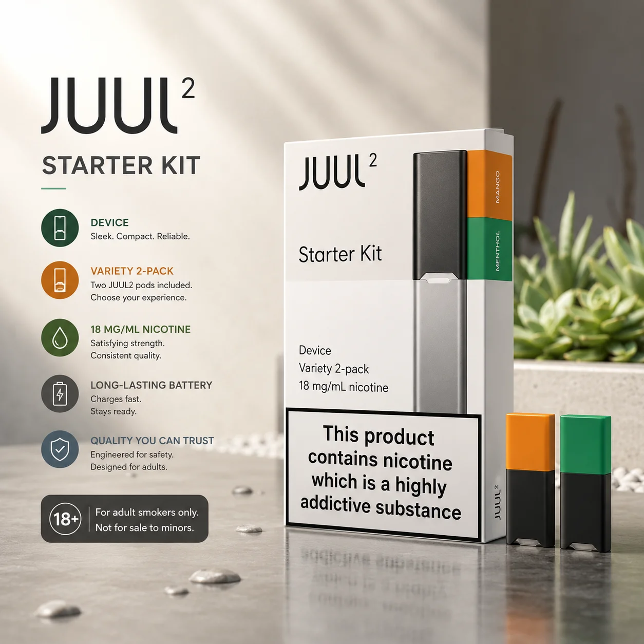 JUUL2 Starter Kit Dubai – Fast Vape Delivery