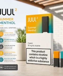 JUUL2 Summer Menthol Pods – 18mg Nicotine in Dubai
