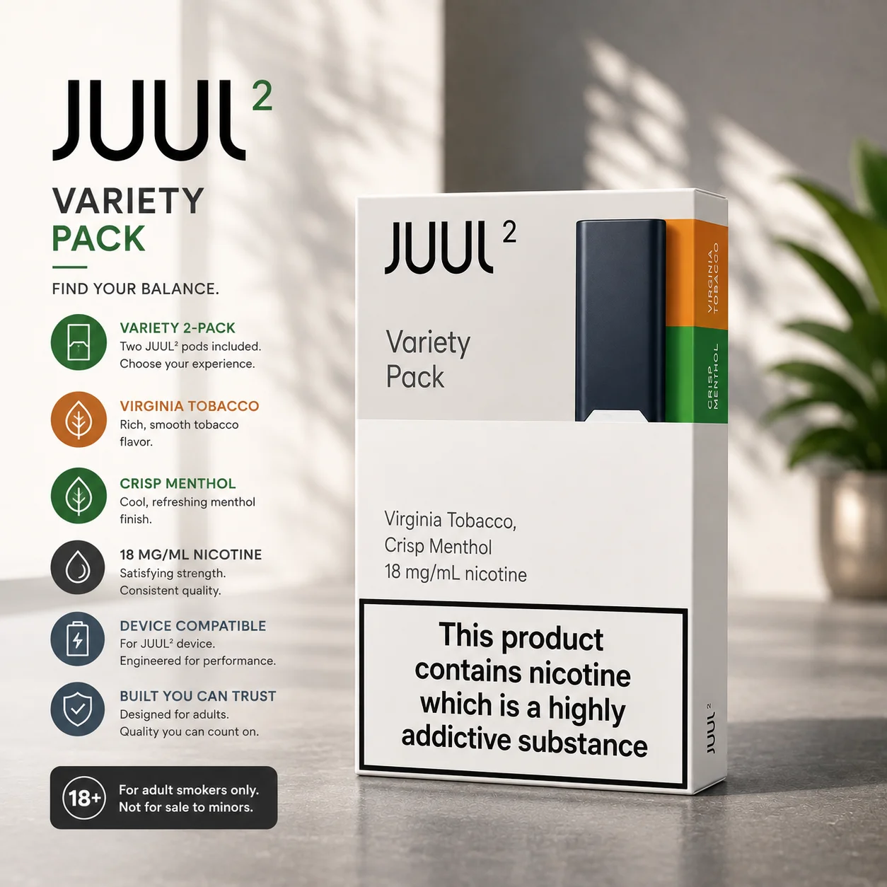 JUUL2 Variety Pack Dubai – Fast Vape Delivery UAE