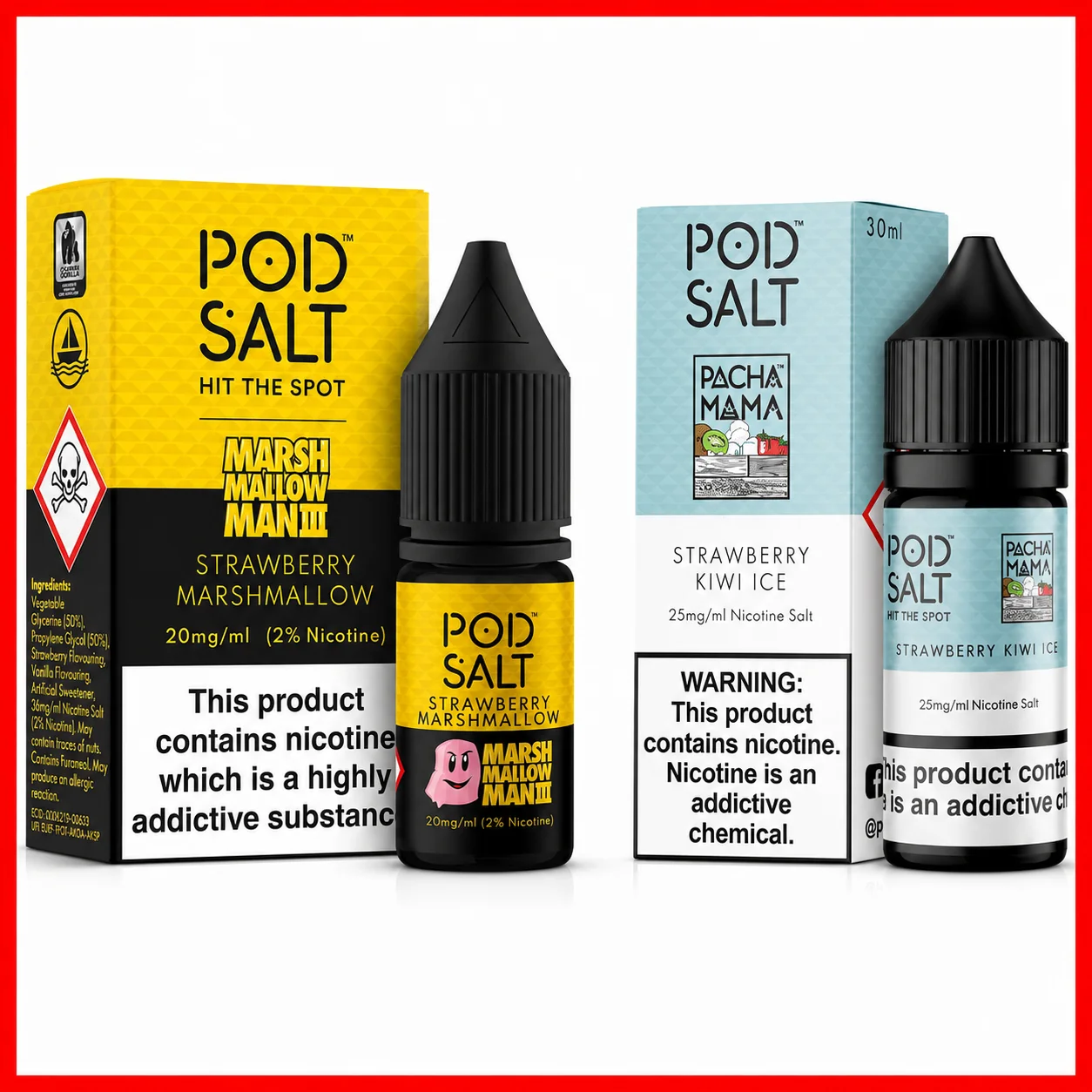 Pod Salt Fusions Nicotine Salt 30ml