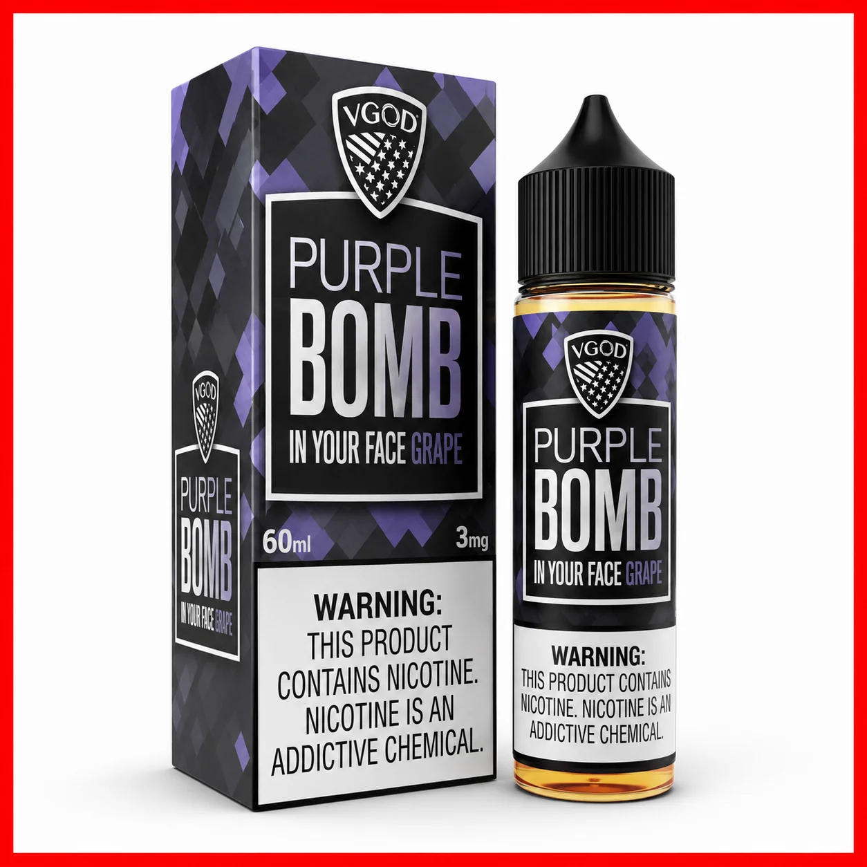Purple Bomb by VGOD 60ml Vape Juice