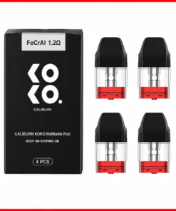 Uwell Caliburn KOKO Replacement Pods 1.2Ω (4-Pack)
