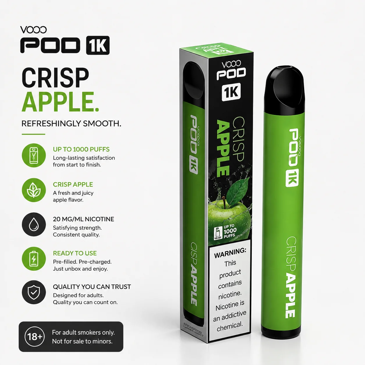 Crisp Apple flavor pod