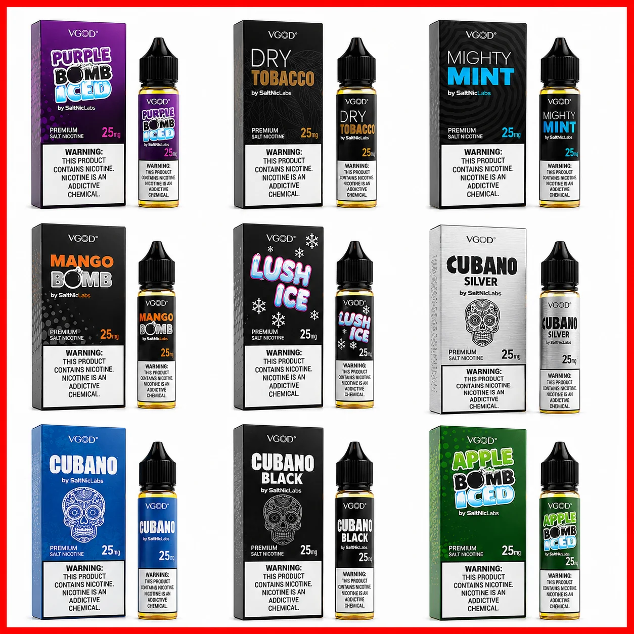 VGOD Salt Nicotine 30ml