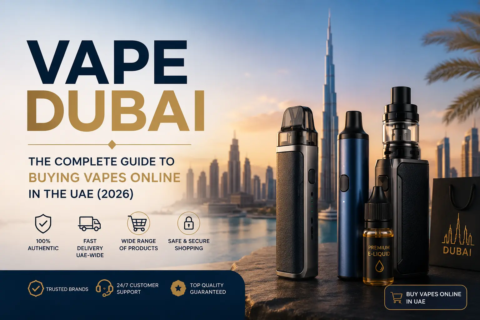Vape Dubai, the complete guide to buying vapes online in the UAE