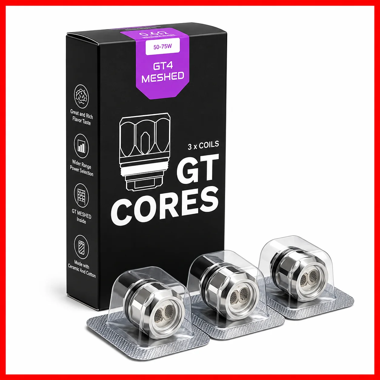 Vaporesso GT4 Range 30-70W