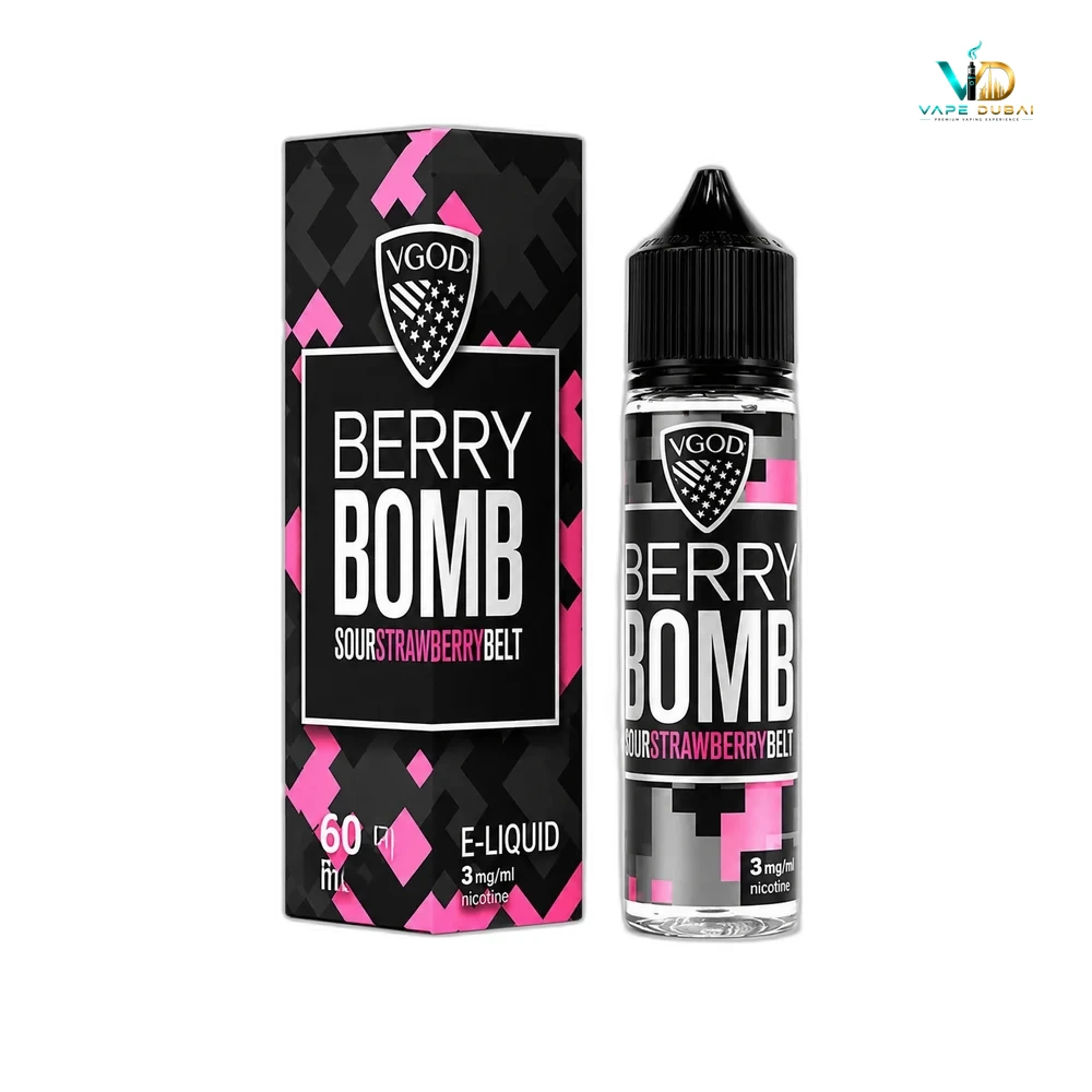 Berry Bomb By Vgod 60ML Vape Juice Dubai