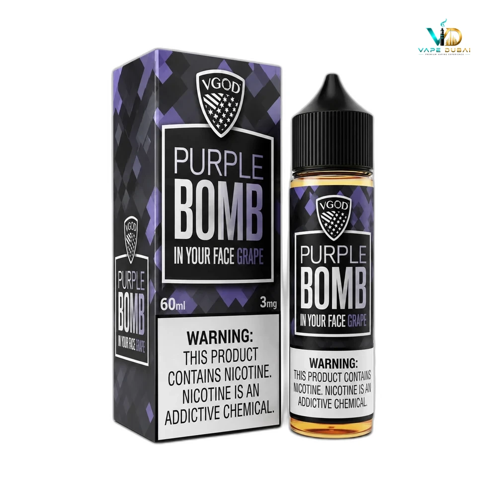 Purple Bomb By Vgod 60ML Vape Juice Dubai