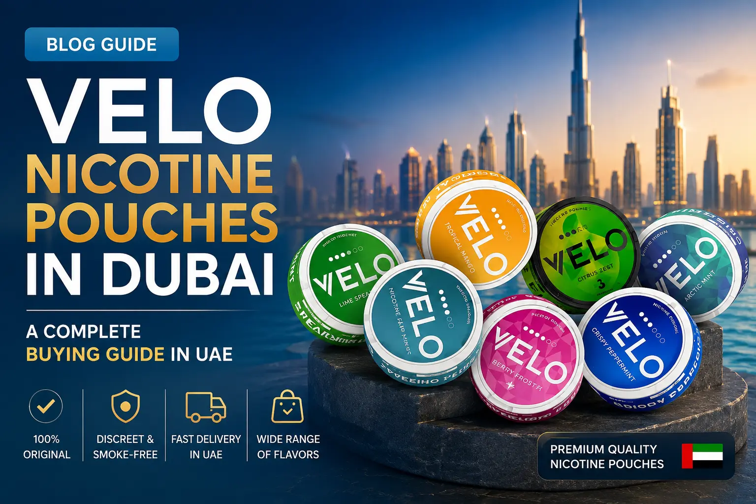 Velo nicotine pouches Dubai