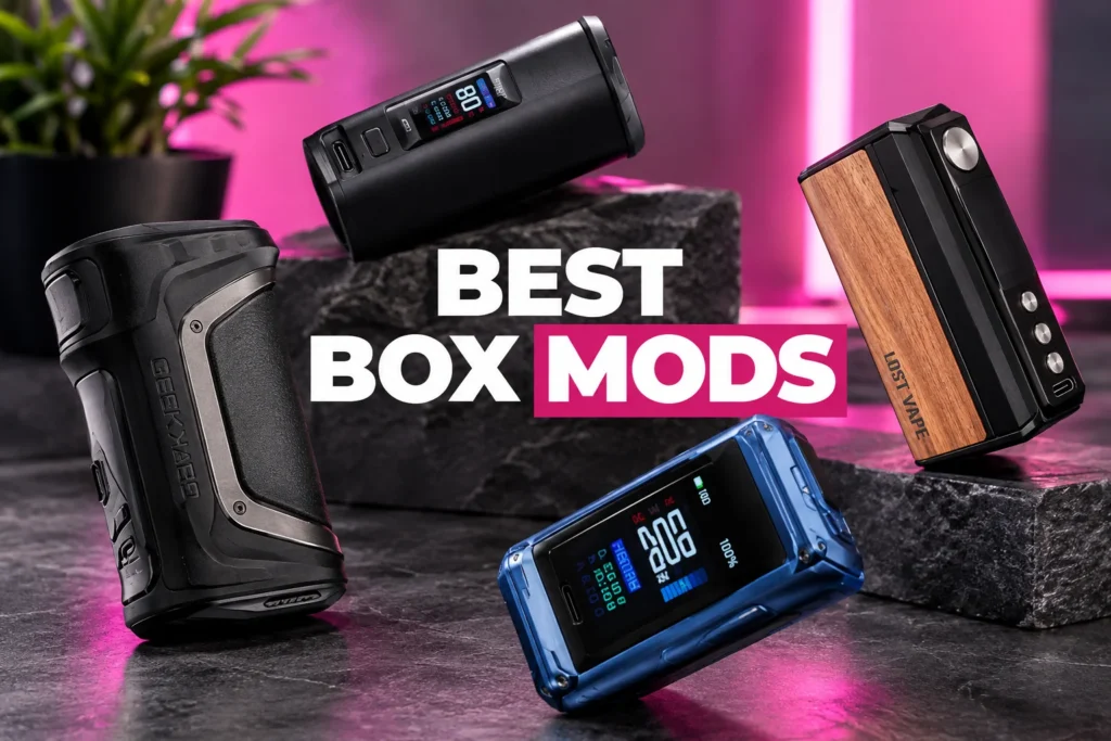 Best Box Mod Vape Kits in UAE 2026: SMOK vs Geekvape vs Voopoo vs Vaporesso