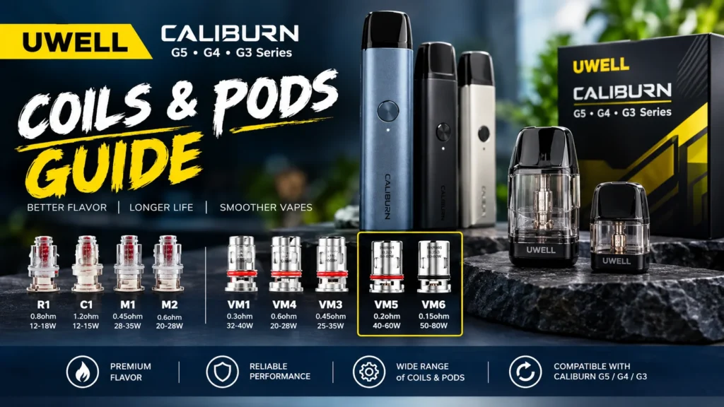 How to Choose Replacement Coils & Pods: UAE Buying Guide