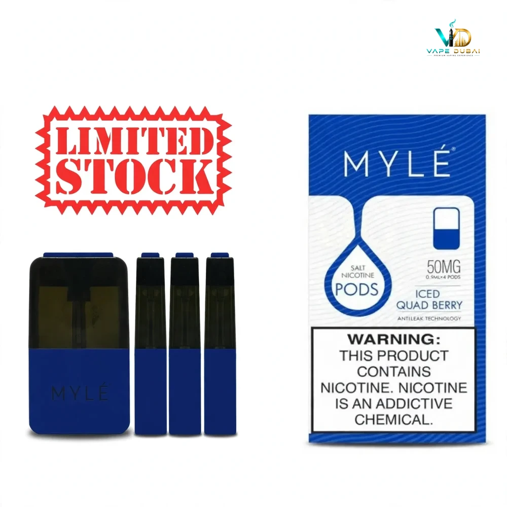 Buy Myle V4 Pods Iced Quad Berry Dubai