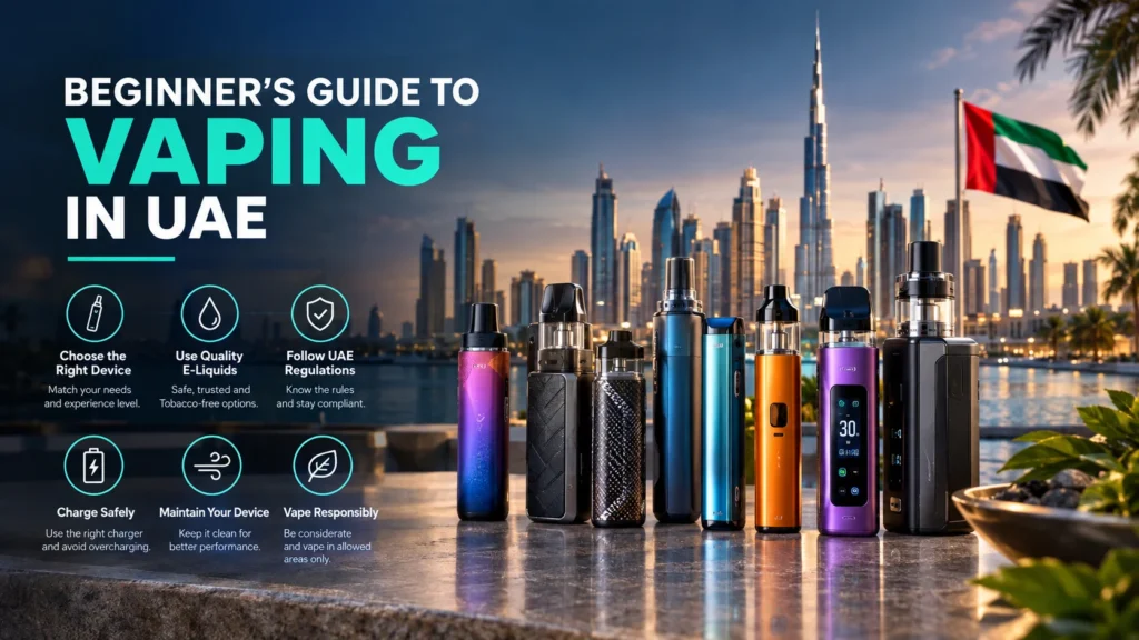 How to Start Vaping in the UAE: A Beginner's Guide