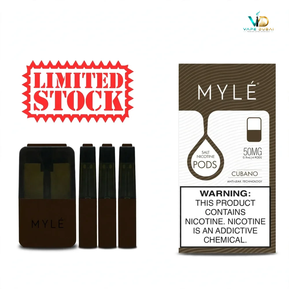 Myle V4 Cubano Pods 4Pc Pack Vape Dubai Dubai