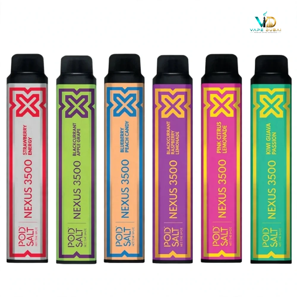 Pod Salt Nexus 3500 Puffs Disposable Vape Dubai