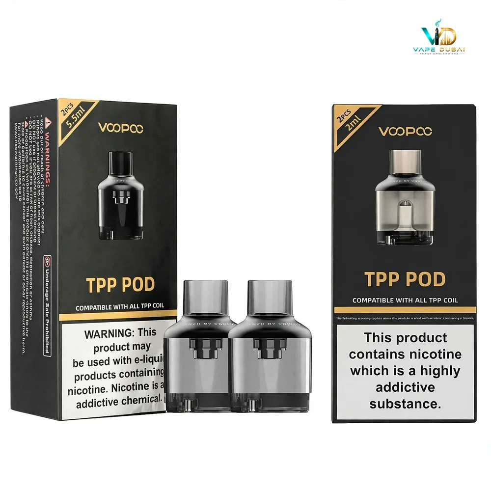 Voopoo Tpp Replacement Pods 2Pc Pack Dubai