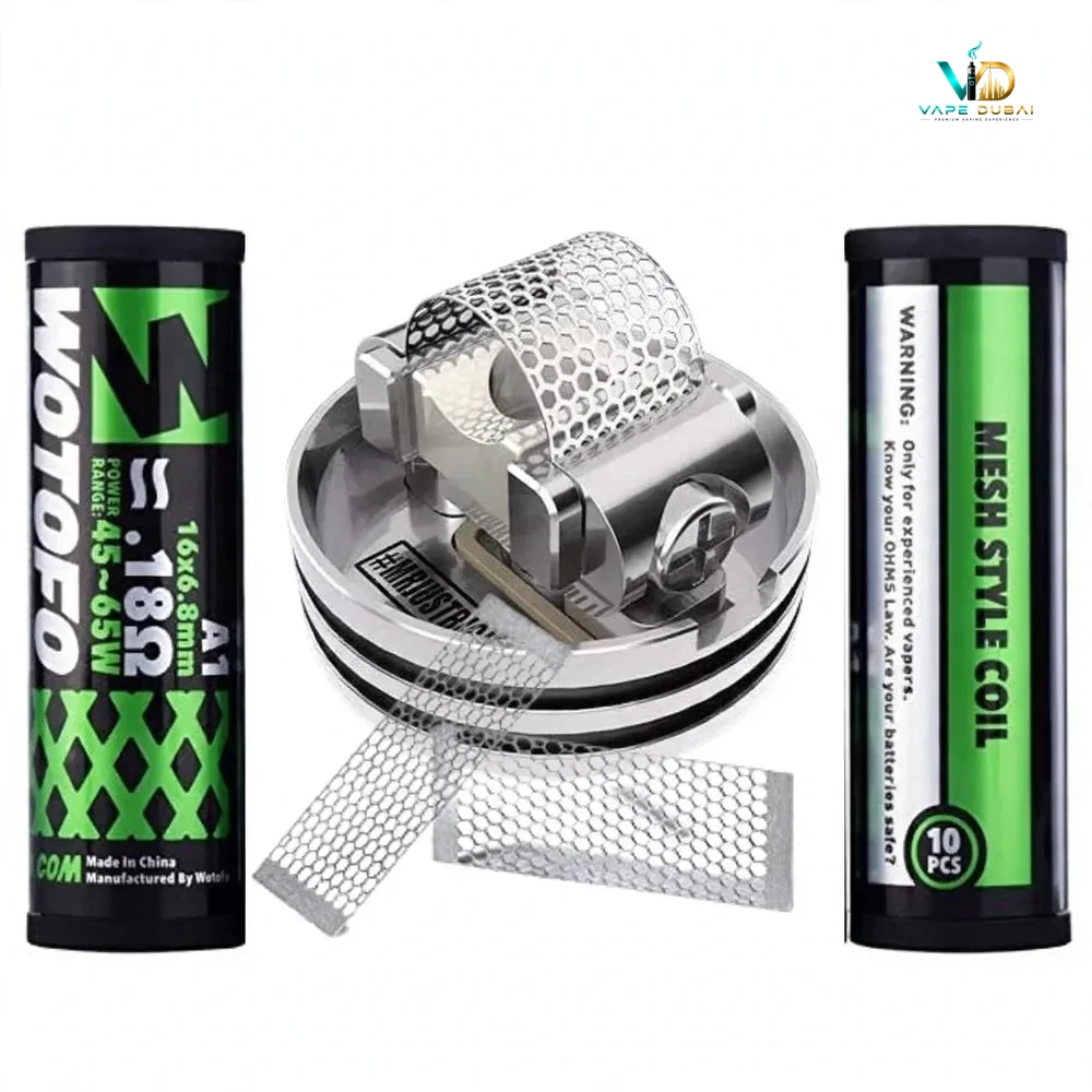Wotofo Mesh Style Coil 10Pcs Traditional Wire Coils Dubai