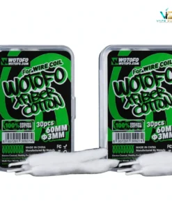 Wotofo Xfiber Cotton 3Mm 30Pcs Organic Vape Cotton Dubai